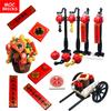 MOC Кубики Китайская Культура Праздник Весны С Новым Годом Подарок Красный Конверт Свадебное Вино Модель Город Строительные Блоки Игрушки Для Детей