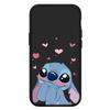 For iPhone 16 15 Xiaomi Redmi Note 13 12 11 Pro Max X 9 14 Plus XR Samsung Galaxy A15 S24 S23 Huawei OPPO Pink Blue Lilo Anime Stitch Phone Case