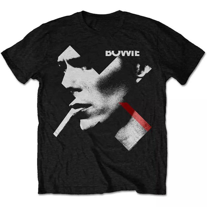 David Bowie Graphic Vintage Unisexs TShirt Unisexs Womens Cotton Y2k Fashion Popular Tee High Quality 2026 Summer T Shirt