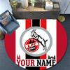 Custom Name 1.FC Köln2 Round Area Rug,Carpet Rug for Living Room Bedroom Sofa Playroom Decor,Non-slip Floor Mat