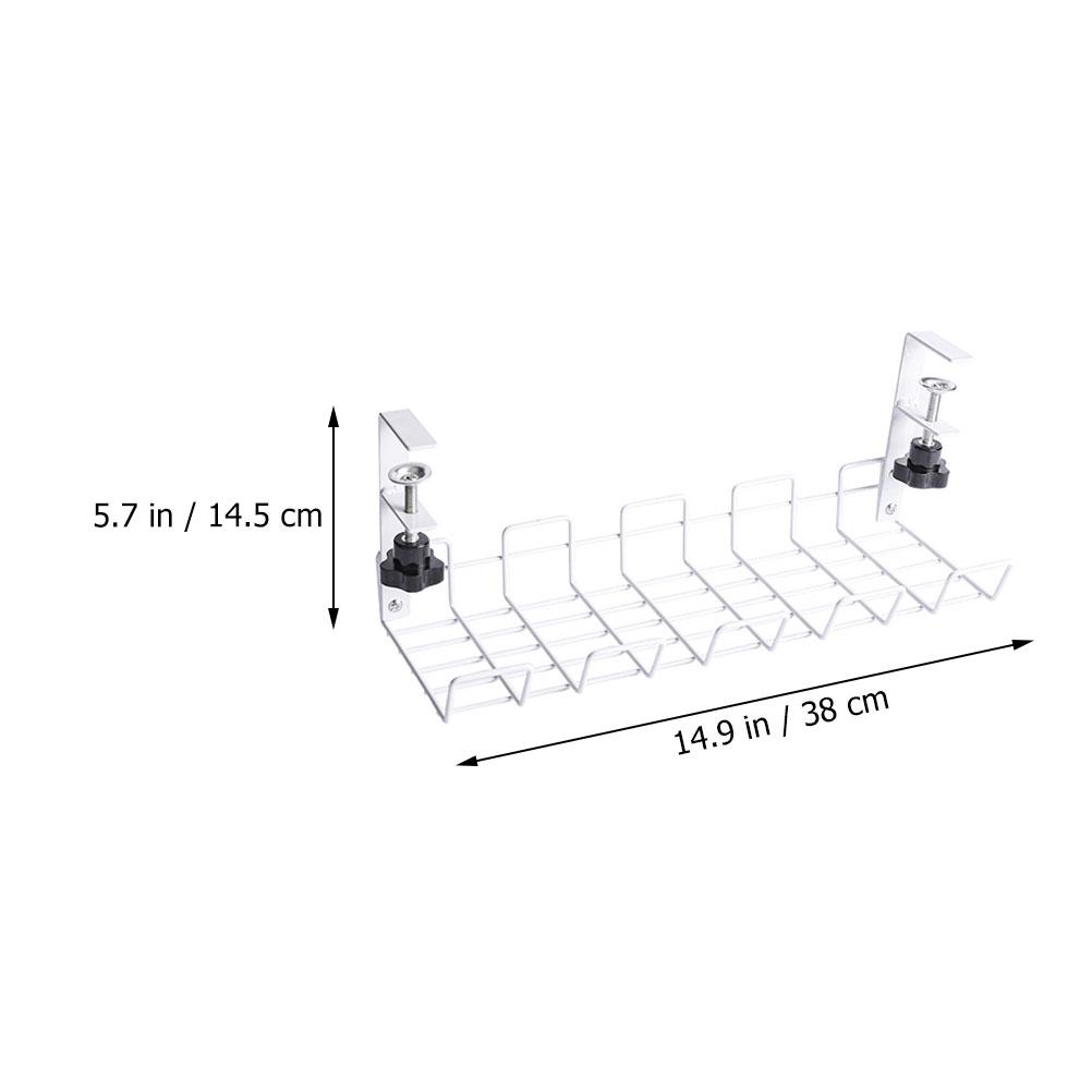 Под проволокой Полка для кабеля Настольные принадлежности Стойка для стола Электрический органайзер Коробка Подвесной шкаф для хранения Держатель Лоток Выдвижной