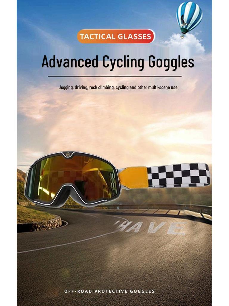 Популярные ветрозащитные и пескозащитные мотоциклетные очки для езды – совместимы со шлемами для бездорожья и Harley