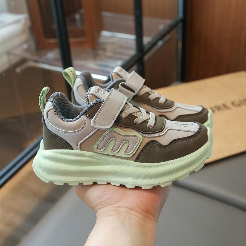 Youth style shoes Boys Lightweight Breathable Running Shoes Kids Sport Sneakers With