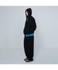 Customellow [Online Only] Black Crinkled Hood Zip Jacket Cquam26211Bkx