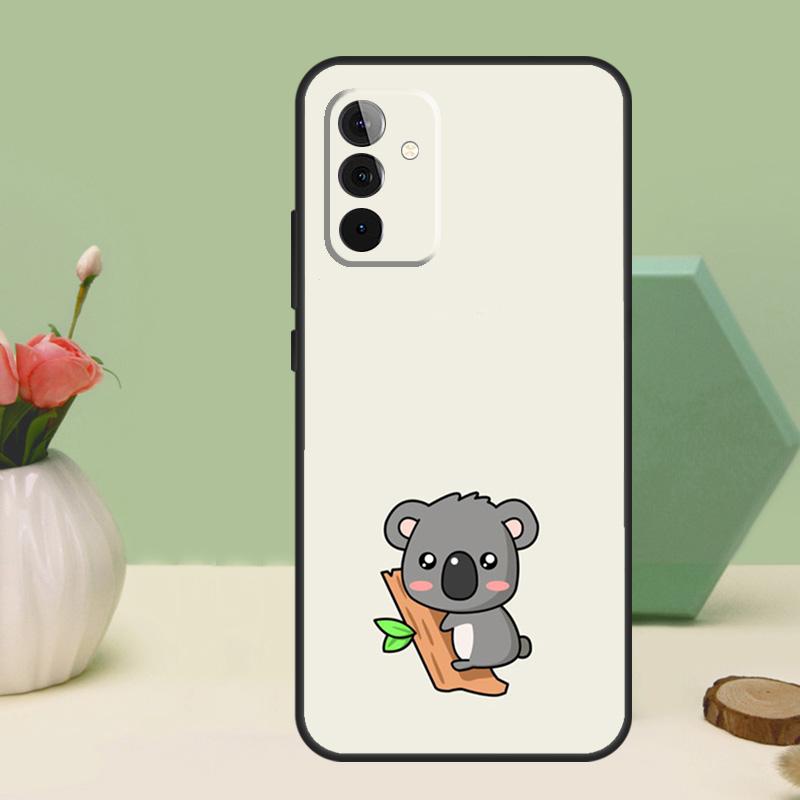 Cute cartoon watercolor animal koala For Samsung Galaxy A26 A54 A34 A14 A52 A32 A12 A13 A33 A53 A15 A16 A36 A56 A06 A35 A55 Case