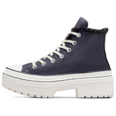 Chuck Taylor All Star Lugged Heel Platform High Sherpa - Vamp Pyre Женские кроссовки Серый Egret A10152C