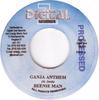 7inch Record BEENIE MAN / AMIN BRASCO - Ganja Anthem / Under Mi Charm NONE Digital One Rec 2002 Jamaica Reggae, Ska & Dub Used