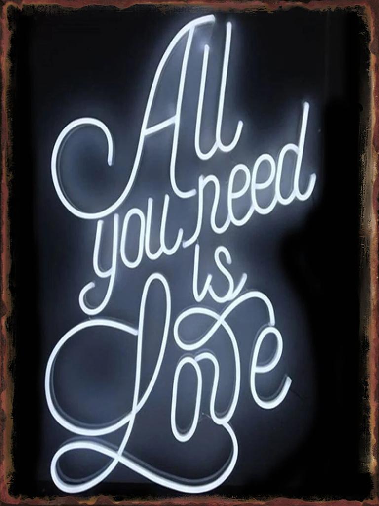 Неоновый буквенный бар, металлические жестяные вывески, подвесные картины, эстетика, железные тарелки, клубный паб-бар, домашний декор стен, таблички, художественное украшение комнаты