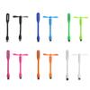 USB Вентилятор Гибкий Портативный Мини Вентилятор USB 5V Вентилятор с USB Светодиодными Лампами Для Пауэрбанка Ноутбука Летний Гаджет