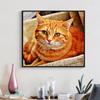 5D Diy Diamond Painting Cute Cat Diamond Embroidery Full Lay Anime Cross Stitch Kits Home Decor Handmade Gift