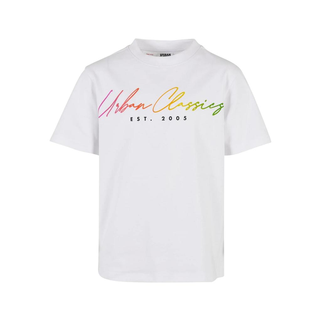 Urban Classics Boys Script Logo T-Shirt