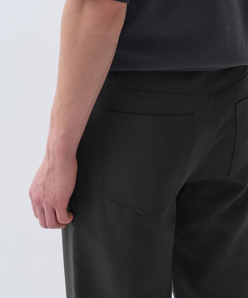 MUSINSA STANDARD Straight Formal Jeans [Dark Grey]