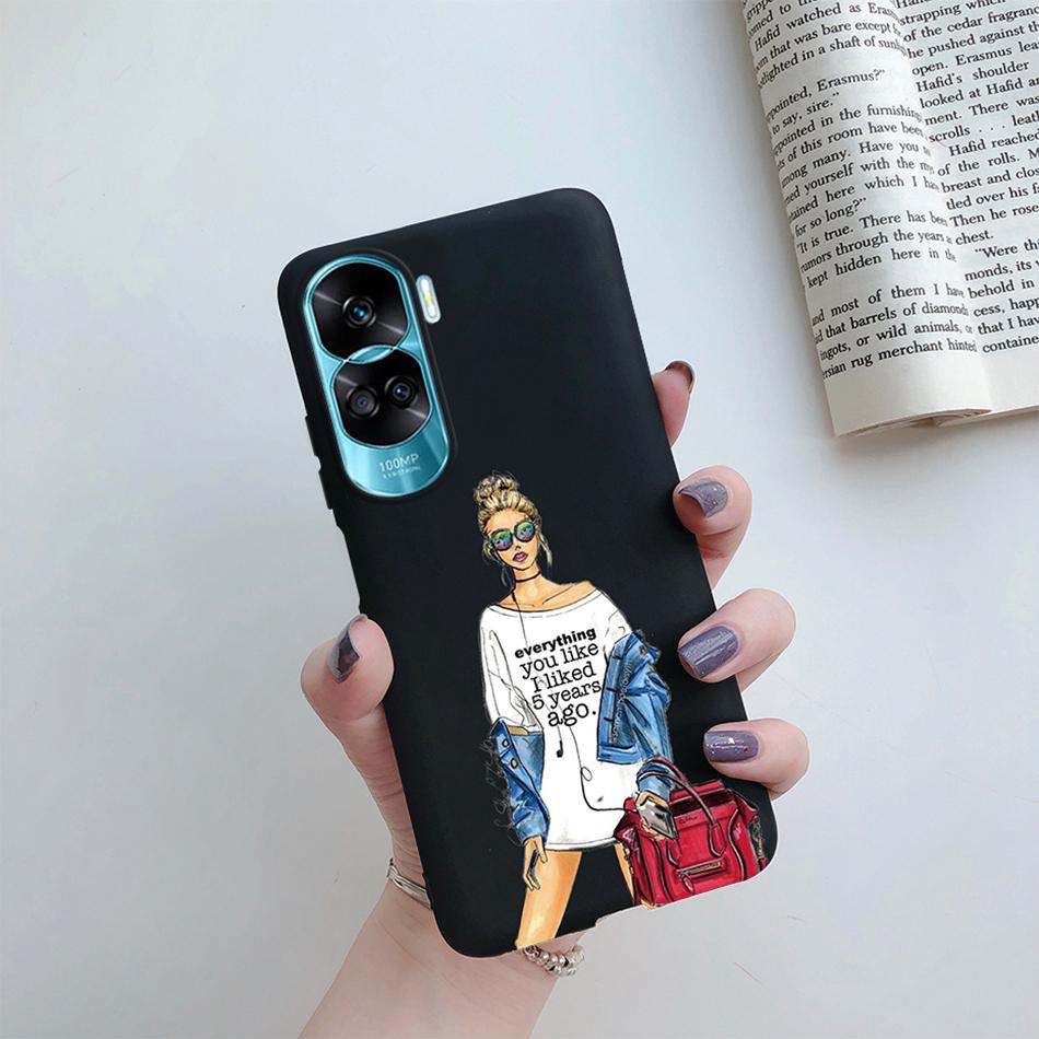 For Huawei Honor 90 Lite Case Honor90 Lite Soft Silicon Super Mom Baby Fashion Girls Back Cover for Honor 90 Lite 5G 6.7" Fundas