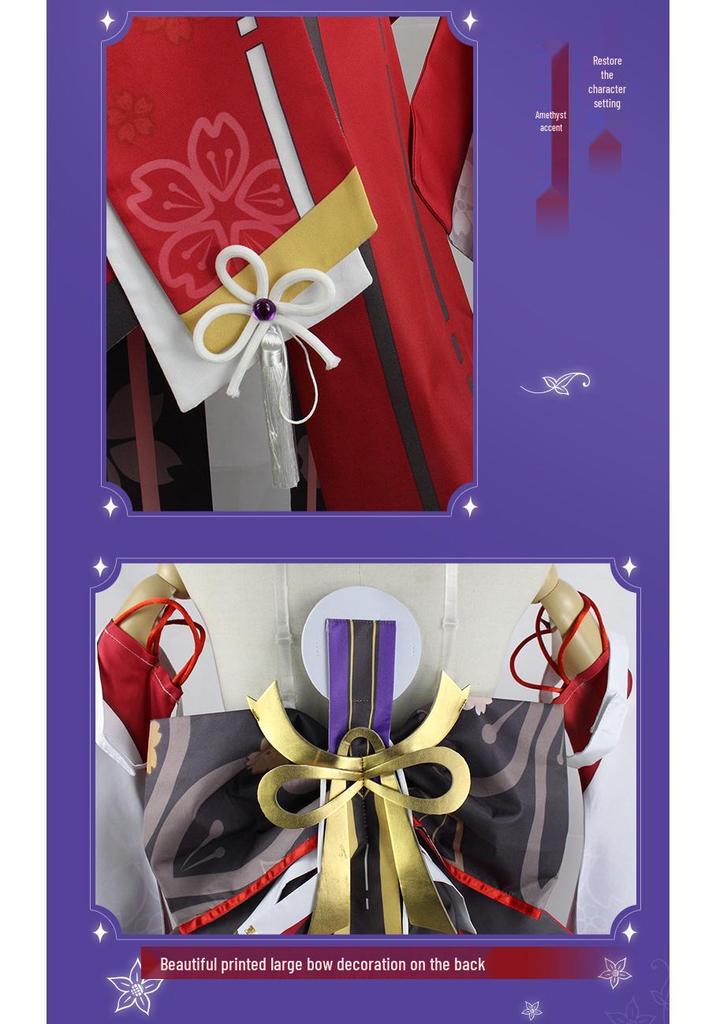 Костюм для косплея ManYiDuo Яэ Мико - Стиль Инадзумы из Genshin Impact