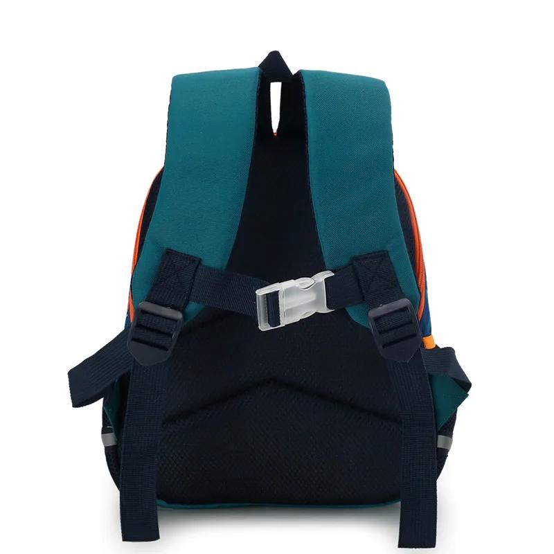 Детский школьный рюкзак, нейлоновый удобный, шикарный, модный рюкзак с милыми животными и мультяшными динозаврами для мальчиков и девочек, детский сад