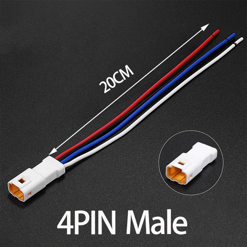 Waterproof 6P Car Connector Male Female Pair 20cm Wiring Harness Terminal Compatible With JST Jwpf Series 2/3/4/6/8pin Optional