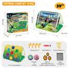 3-in-1 Foldable Soccer Target Toy Glow Sensing Throwing Target Set Parent-Child Interactive Game Gift