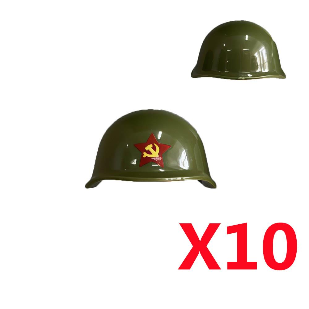 Военная Фигурка из Строительных Блоков Колпак Тактический Шлем Alpha Мотоциклетные Линзы Противогазы Огнемет Прибор Ночного Видения Подарочные Игрушки