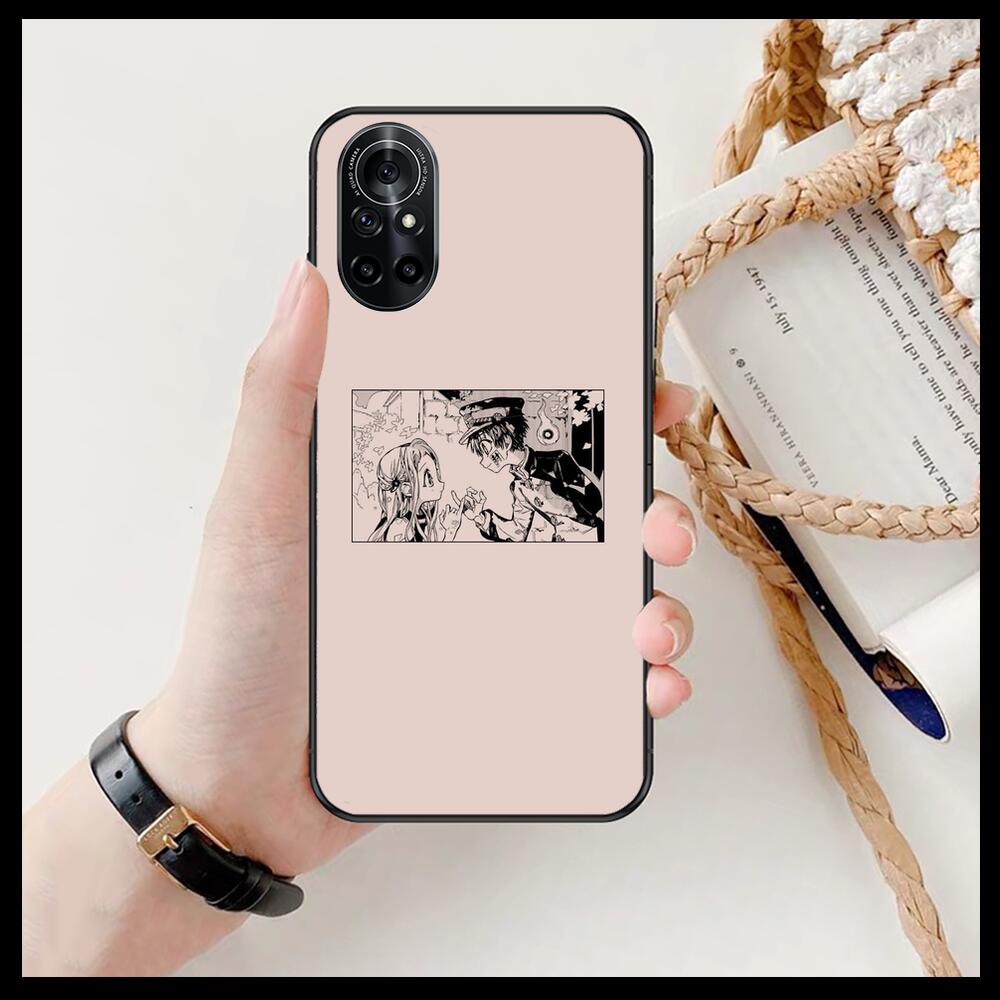 Чехол для телефона в стиле аниме «Hanako-Kun» для Huawei Honor 20 10 9 8A 7 5T X Pro Lite 5G, черный, чехол для футляра Hoesjes Comic F
