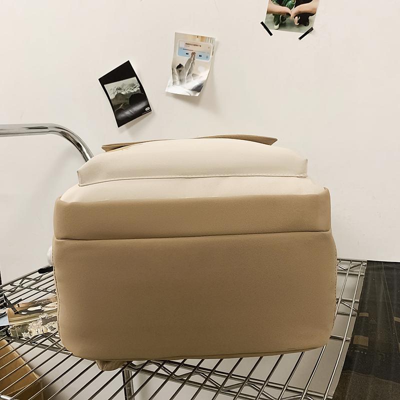 Женский рюкзак большой емкости для мальчиков и девочек, контрастный по цвету рюкзак для школьников