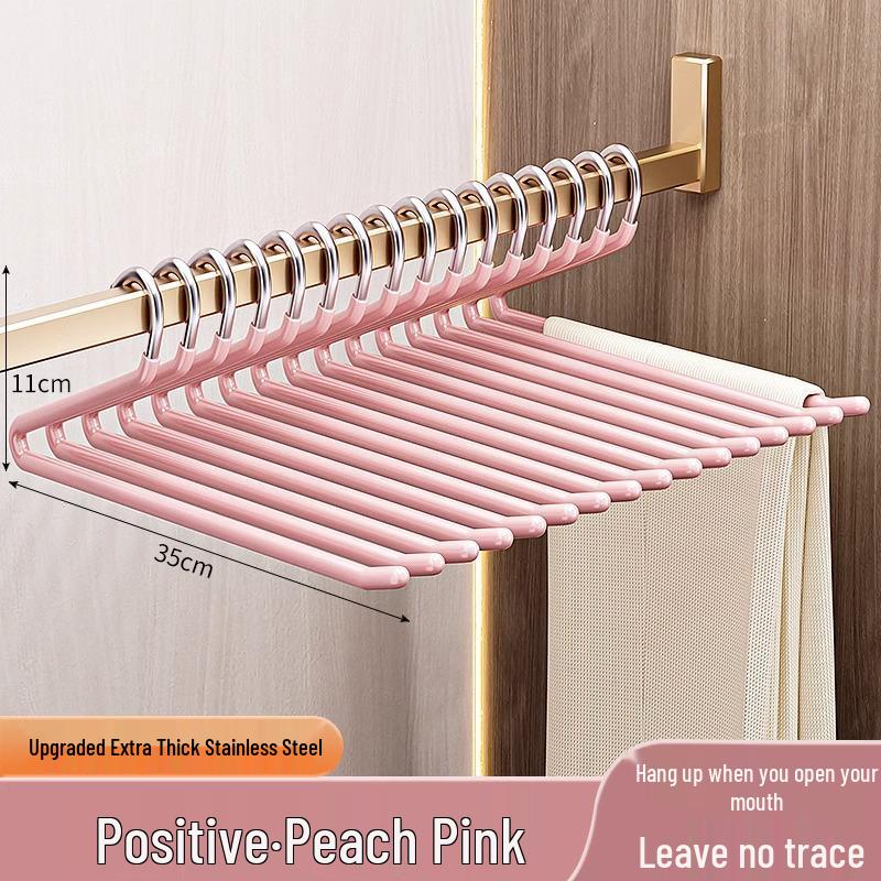 Вешалка для брюк в форме гуся с противоскользящим покрытием: 2-образная, Z-образная вешалка для хранения в гардеробе