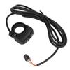 Lamp Horn Switch 2 In 1 Wear Resistant Scooter Switch with Light Adapter Cable for Electric Bike Motorcycle Scooter