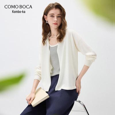 Женский вязаный кардиган Kemengboka 2026 S/S из лиоцелла тенсел