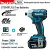Бесщеточный гидравлический ударный гайковерт Makita DTS141RTJ, штекер CN (адаптер в комплекте)