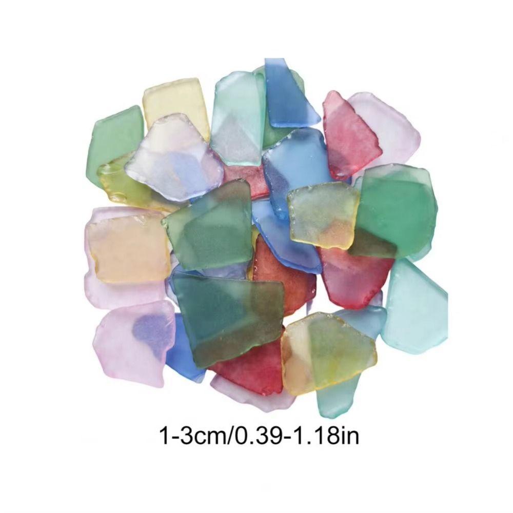 Frosted Crushed Sea Glass DIY Art Crafts Frosted Seaglass Pieces Sea Glass Pieces Home Decor