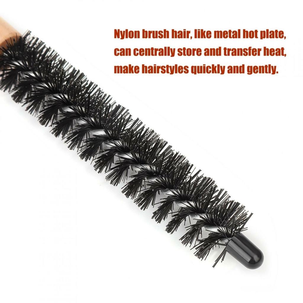 Small Round Hair Brush With Nylon Bristle For Thin Or Short Hair Styling HOT