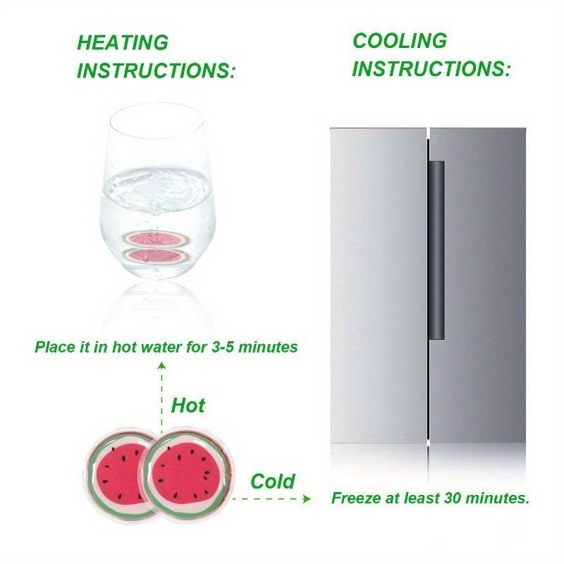Гелевый пакет со льдом, многоразовые охлаждающие подушечки для глаз и пластыри под глазами, охлаждающий пакет для глаз, для снятия боли и покраснения, расслабления глаз