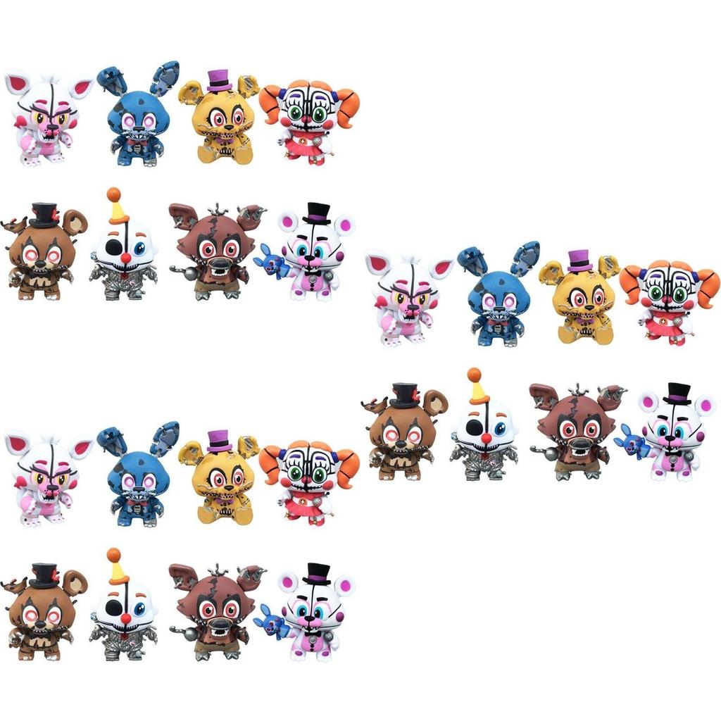 Очаровательный набор из 8 фигурок Бонни из Five Nights At Freddy's для игры и демонстрации