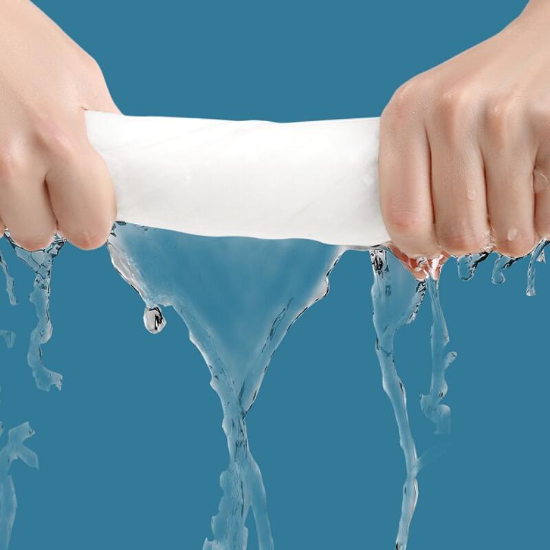 100 ШТ Одноразовые Толстые Салфетки для Лица для Снятия Макияжа Мягкие Салфетки Сухие Очищающие Салфетки для Ухода за Кожей