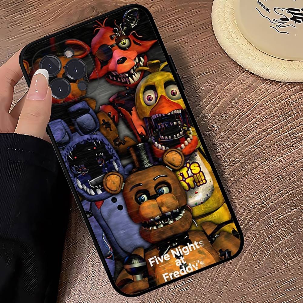 Чехол для телефона Five Nights At Freddy's для iPhone 14 Plus 13 Mini 11 16 15 17 Pro Max Защитный Ударопрочный