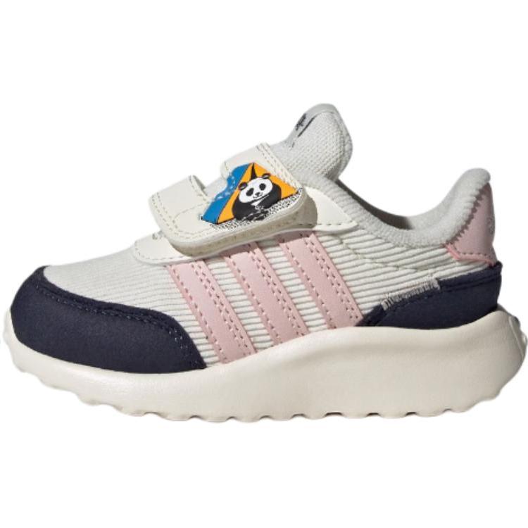 Adidas PemsLou X  Run 70s Ac Synthetic Leather Comfortable Simple Anti-Kick Wear-Resistant Low-Top Walking Shoes Baby Shoes White JH7137