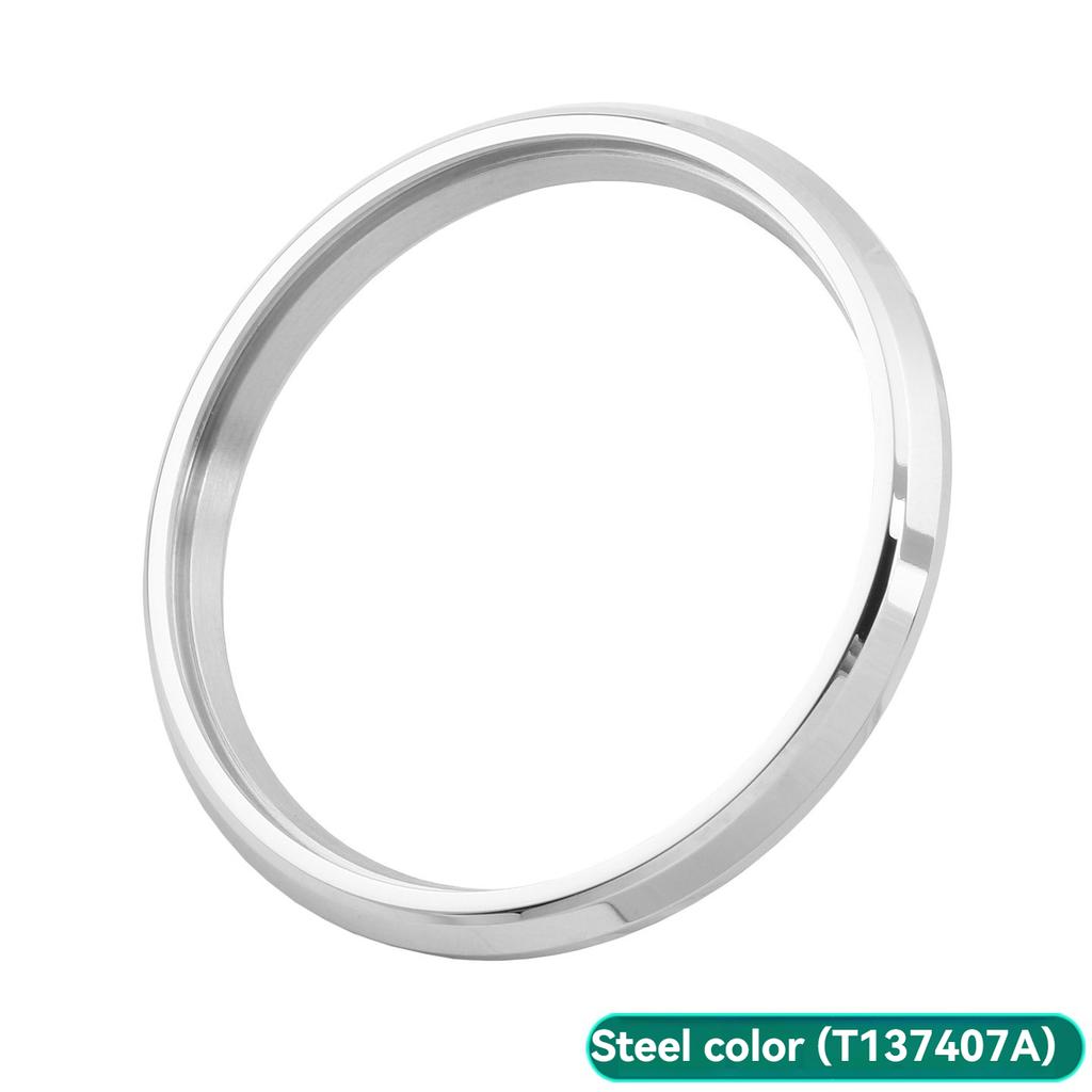 For Tissot 1853 PRX Super Players Modify Dog Tooth Ring T137407 T137410A T127407A T035627A Steel Watch Ring Mouth Watch Ring