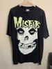 Винтаж 1997 Misfits Светящаяся в темноте Базовый стиль Черная Унисекс Футболка Репринт KH13097 Унисекс Футболка