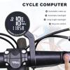 GPS Bicycle Computer Waterproof Cycling Speedometer Multifunctional LCD Screen Mountain Bike Speed Meter Odometer Stop Watch