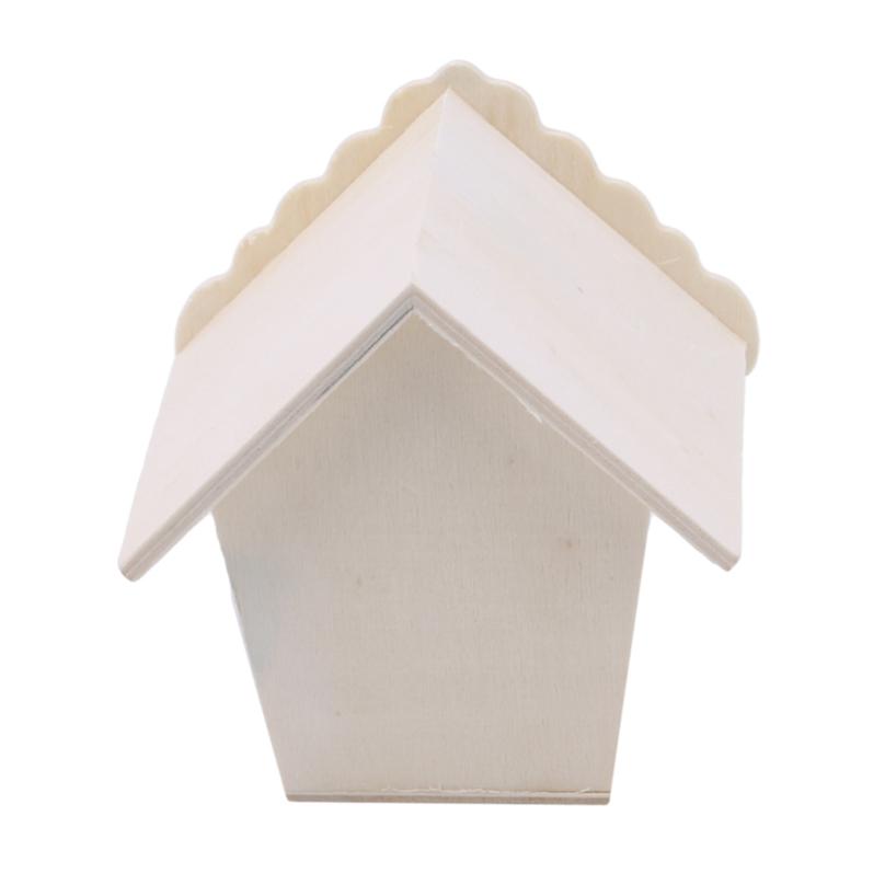 Wooden Bird House Nest Bird Supplies Wooden Birdhouse Outdoor Nesting Box