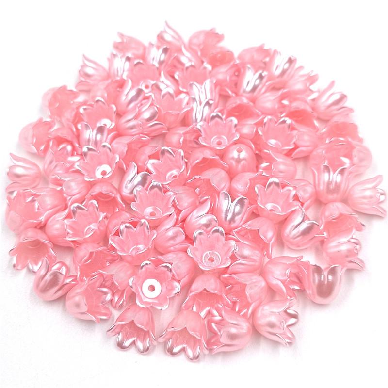 20 шт. акриловая имитация ракушки Лилия орхидеи сосуд DIY шпилька серьги ожерелье браслет аксессуары для волос