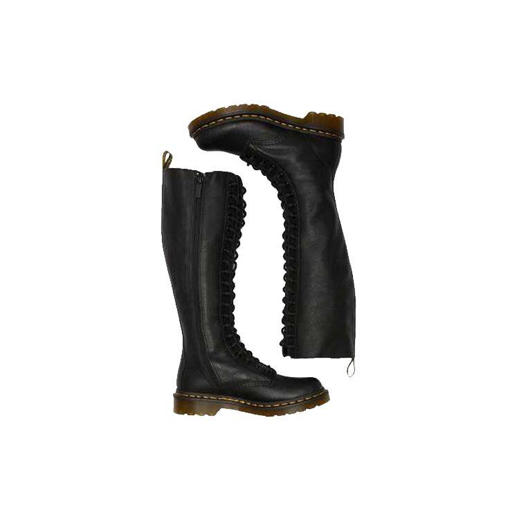 Доктор. Ботинки Dr. Martens Virginia 1B60 на шнуровке 'Черные' Женские 23889001