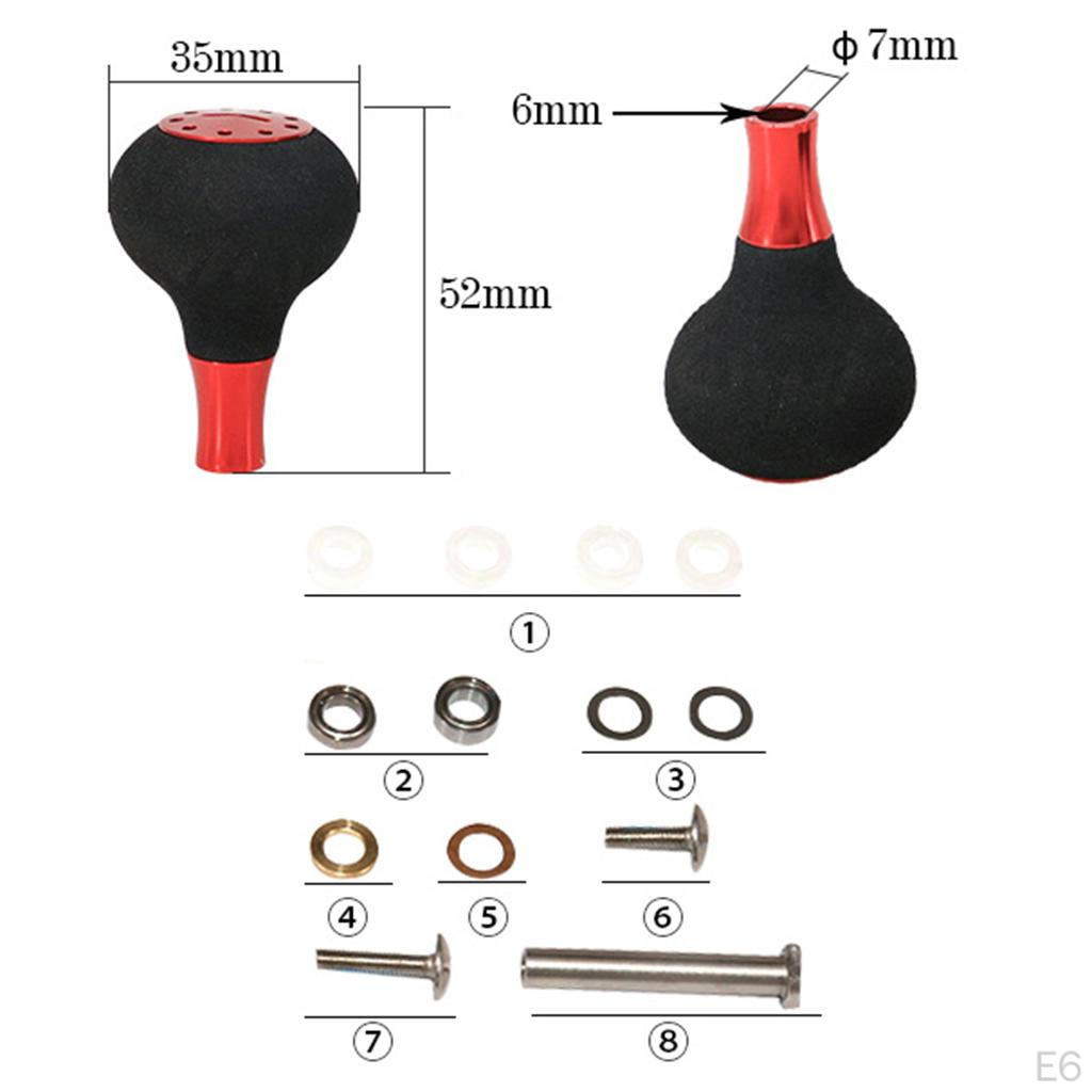 ЭВА для ручки катушки, 5 мм, круглая