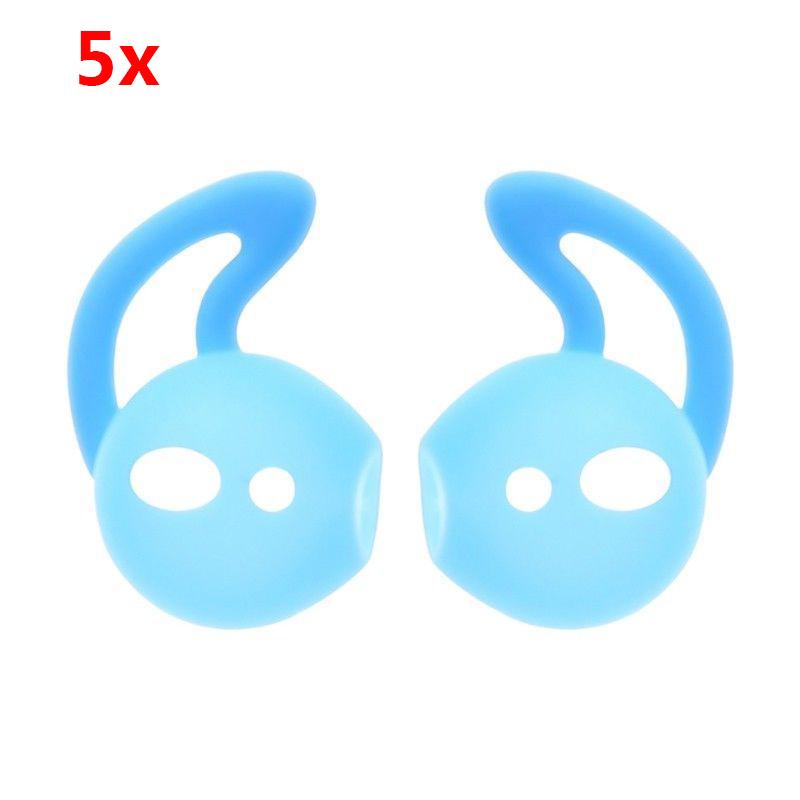 1/3/5 пар ушных крючков для наушников-вкладышей, держатель для гарнитуры для Apple AirPods, спортивные аксессуары