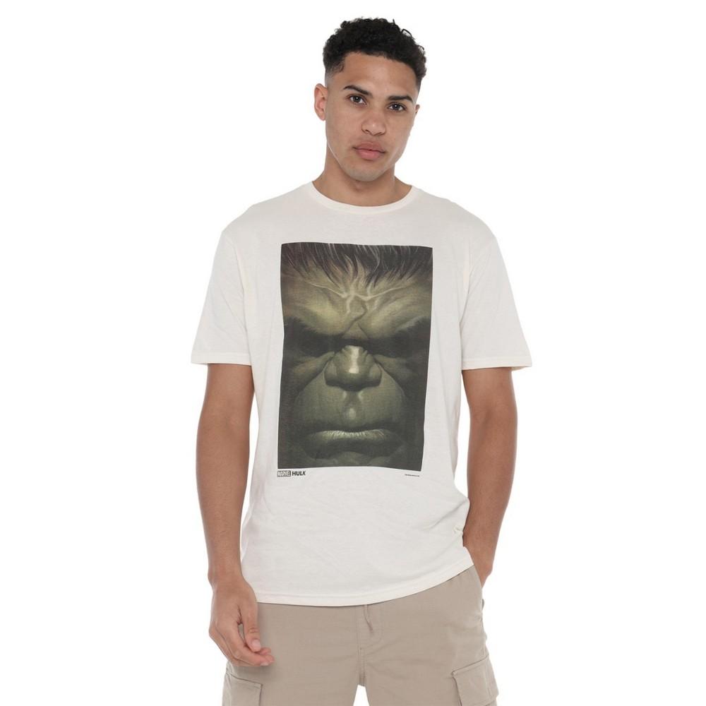 Hulk Mens Face T-Shirt