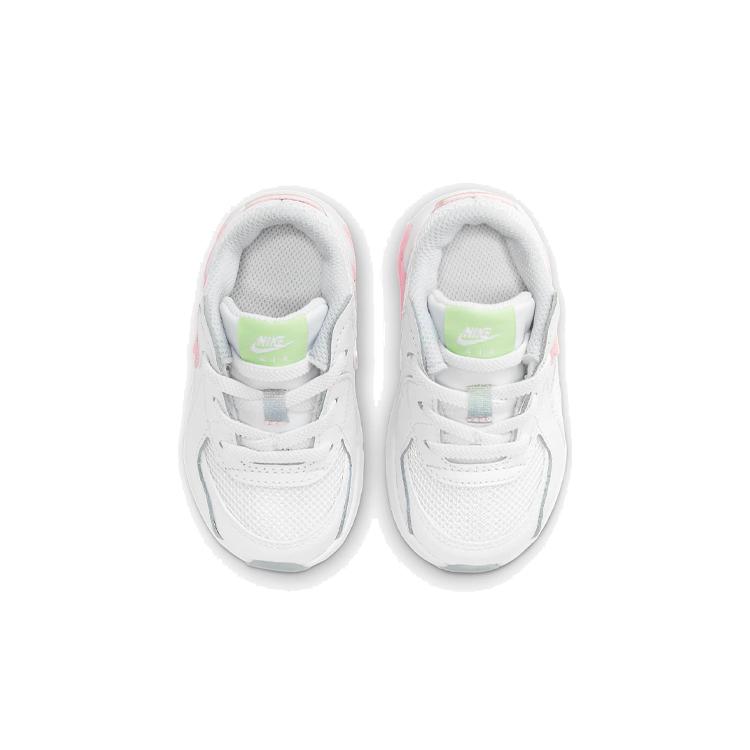 Nike Кроссовки Air Max Excee Устойчивые к истиранию Низкие для малышей Белые Розовые Для младенцев и малышей CW5830-100