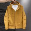 Мужская модная ветровка с капюшоном 2025 года - Несминаемая весенне-осенняя куртка для активного отдыха