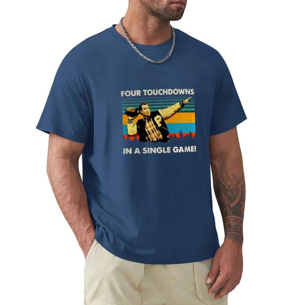 Al Bundy Four touchdowns in a single game vintage shirt TShirt shirts graphic tees summer top Mens cotton tshirt