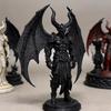 3D Printed Black Demon Statue Halloween Desktop Ornament Personalized Demon Knight Figurine  Table