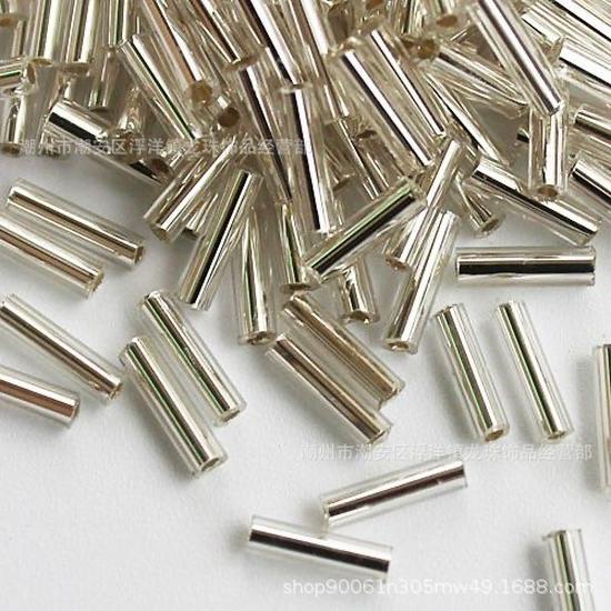 Золотые Бусины-Трубочки и Угловые Бусины Гуань Инь для DIY Украшений и Шитья