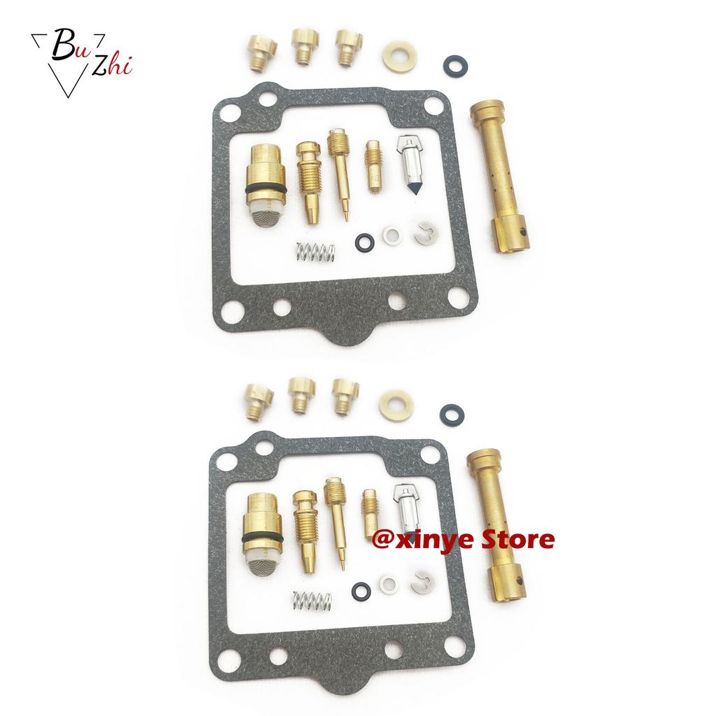 Motorcycle carburetor repair kit floating needle gasket air screw parts for Yamaha XS400 XS400S 1980-1982 XS 400 S 400S
